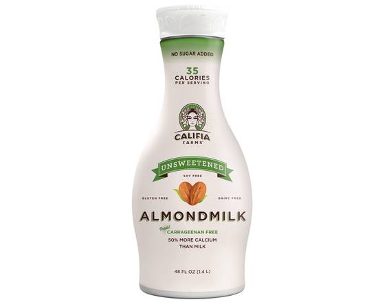 Order Califia Unsweetened Almond Milk food online from Fresko Market store, Miami on bringmethat.com