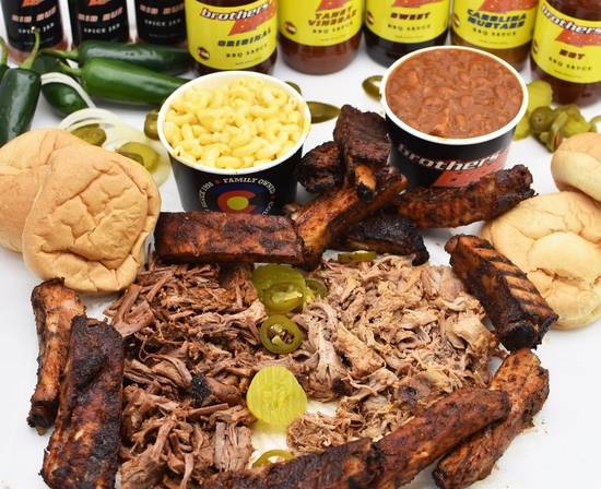 Order Gameday Pack food online from Brothers BBQ store, Denver on bringmethat.com