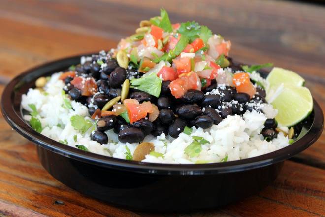 Order #12 Black Bean Bowl food online from Rusty Taco - Beaumont store, Beaumont on bringmethat.com