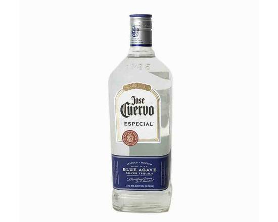 Order Jose Cuervo Silver, 1.75L tequila (40.0% ABV) food online from Woodbury Wine & Spirits store, ORLANDO on bringmethat.com