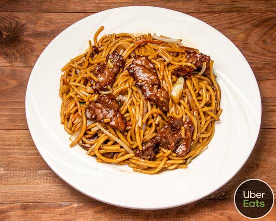 Order Beef Lo Mein (牛肉捞面) food online from East Pearl store, Duluth on bringmethat.com