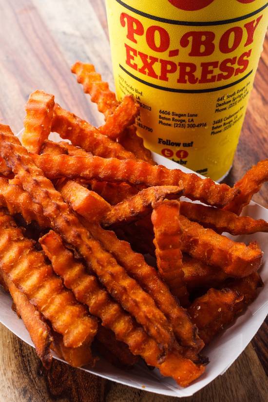Order Sweet Potato food online from PO-Boy Express store, Baton Rouge on bringmethat.com