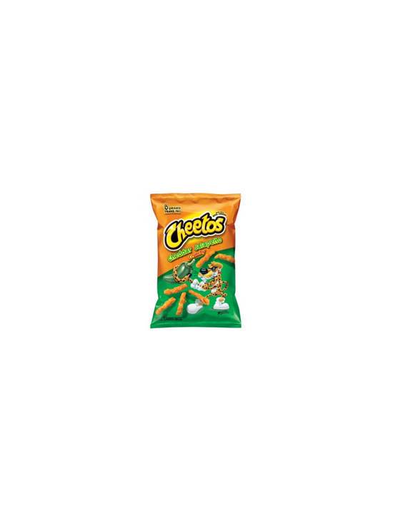 Order Cheetos Cheddar Jalapeno 3.25 OZ food online from Chevron Extramile store, W Sacramento on bringmethat.com