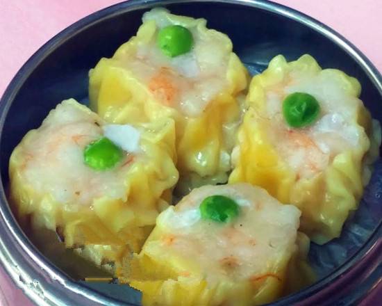 Order Shrimp Shao Mai (4pcs) 虾烧卖 food online from Jin Ding Restaurant store, Bryn Mawr on bringmethat.com