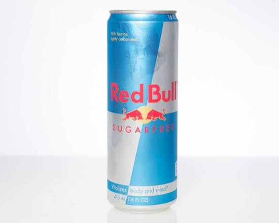 Order Red Bull Energy Sugar Free (16 oz) food online from Shell store, Tampa on bringmethat.com