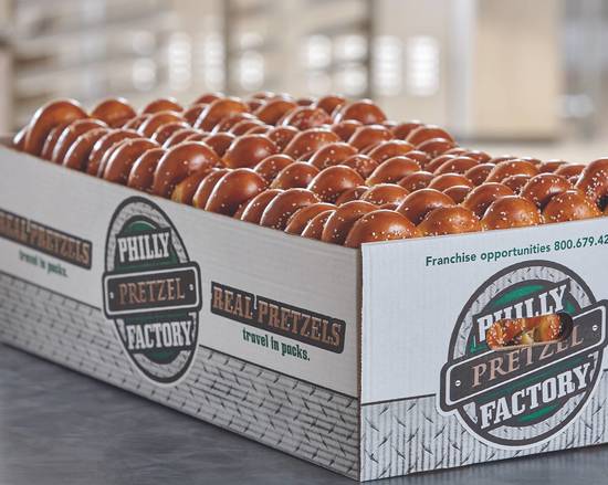 Order Pretzels Pack of 100 food online from Philly Pretzel Factory store, New York on bringmethat.com