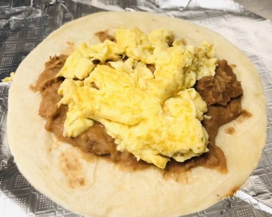 Order Bean & Egg food online from Donut Tacos Palace store, Austin on bringmethat.com