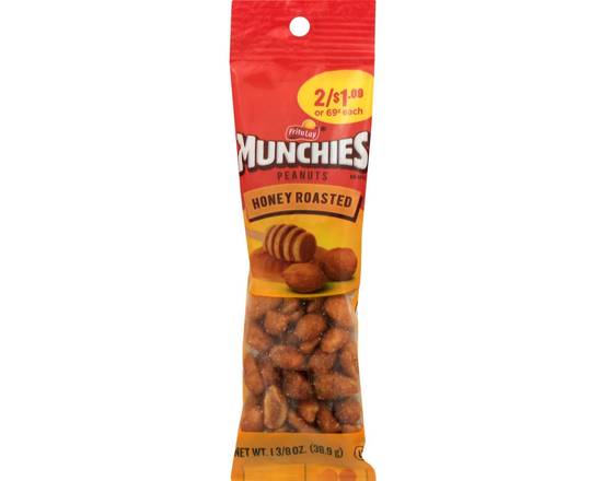 Order Munchies Hooney Roasted Peanuts 2.75oz food online from Fresko Market store, Miami on bringmethat.com