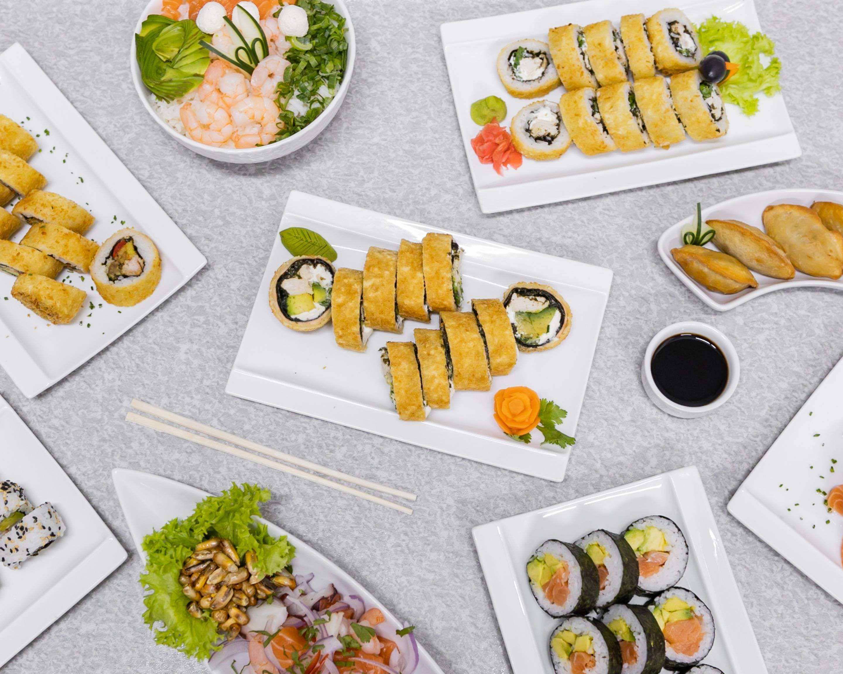 sushi roll a domicilio