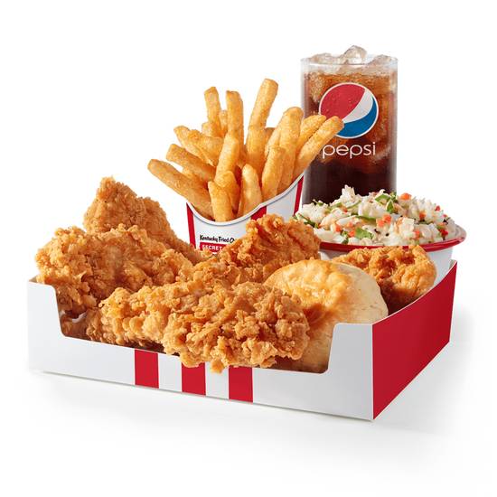 Order 5 pc. Crispy Tenders Box food online from Kfc store, Fort Pierce on bringmethat.com
