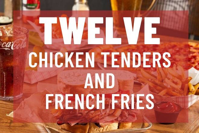 Order 12 Piece Chicken Tenders & Fries food online from Primanti Bros store, Morgantown on bringmethat.com