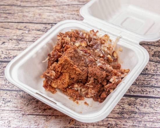 Order 3 Slices of Grandma's Homemade German Chocolate Cake food online from Cakes And Pies store, Atlanta on bringmethat.com