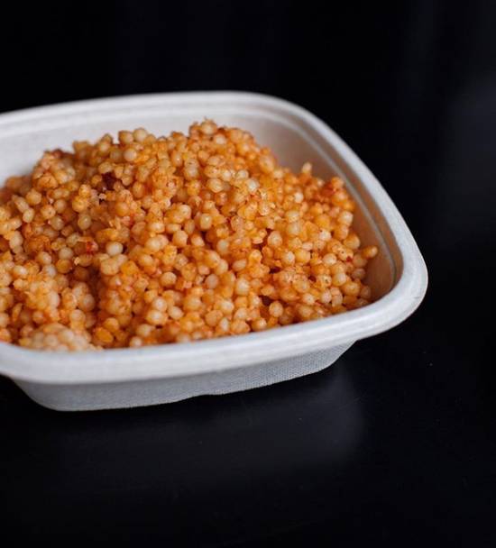 Order Israeli Cous-Cous (8 oz) food online from Soom Soom Fresh Mediterranean store, Los Angeles on bringmethat.com
