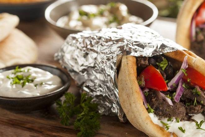 Order Gyro Wrap food online from Mo Gyro & Kabob store, Buford on bringmethat.com