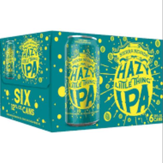 Order SIERRA NEVADA HAZY LITTLE THING IPA 6PK CAN food online from Duke Liquor & Jr. Market store, Los Angeles on bringmethat.com