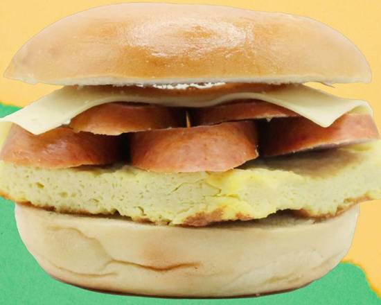 Order Sausage, Egg & Cheese Breakfast food online from USA Donuts store, Los Angeles on bringmethat.com