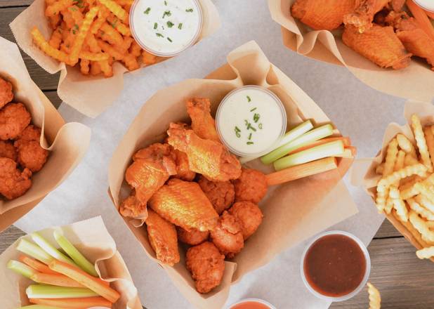 Order 30 Crispy Boneless Wings Party Box food online from Wing SZN store, Chandler on bringmethat.com