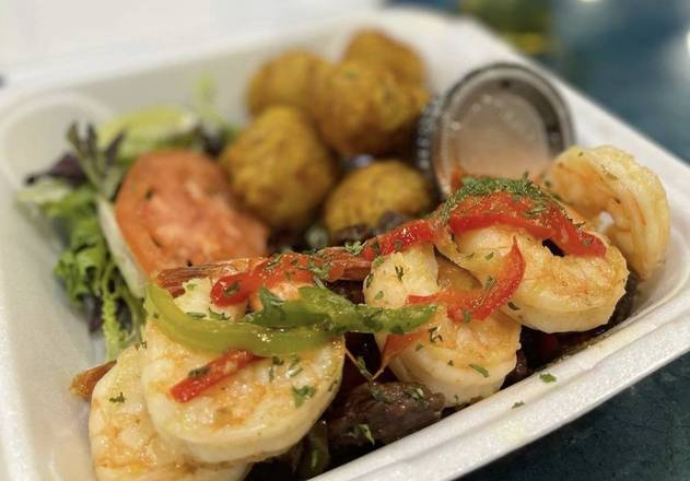 Order Surf and Turf Plate food online from VenPaca Food Truck store, Melbourne on bringmethat.com
