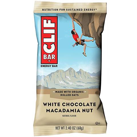 Order Clif White Chocolate Macadamia 2.4oz food online from 7-Eats store, San Diego on bringmethat.com