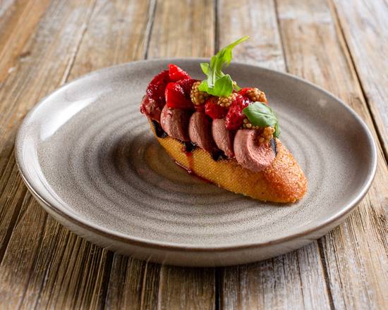 Order Chicken Liver Toast food online from Haven Craft Kitchen + Bar store, Orange on bringmethat.com