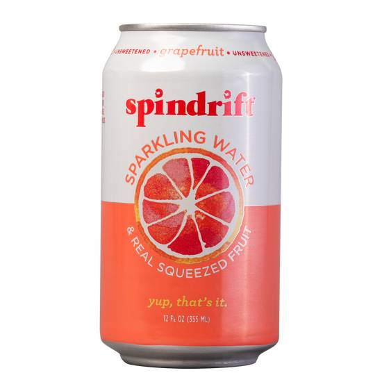 Order Spindrift Sparkling Water - Grapefruit food online from CAVA store, College Park on bringmethat.com