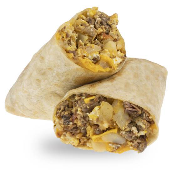Order H. Steak, Cheese, Potatoes, Salsa, and Eggs food online from Viva Burrito Co. store, Denver on bringmethat.com