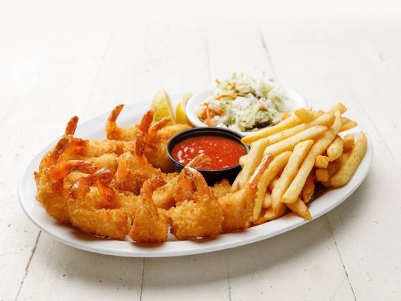 Order HAND BREADED SHRIMP DINNER food online from Gator's Dockside store, Gainesville on bringmethat.com