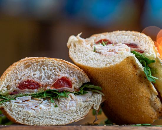 Order California Turkey Love food online from Sandwiches At The Cheese Shop store, Costa Mesa on bringmethat.com