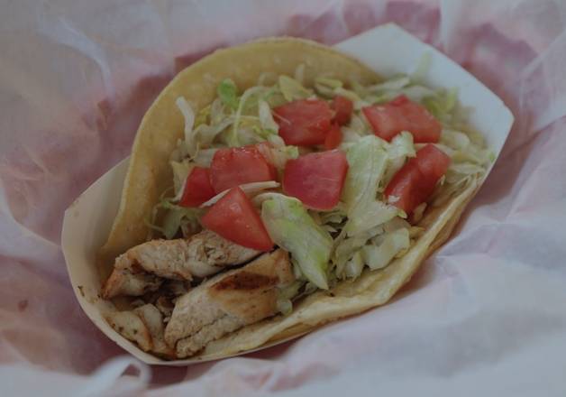 Order Chicken Taco food online from Norm's Famous Charbroiled Hamburgers store, Whittier on bringmethat.com
