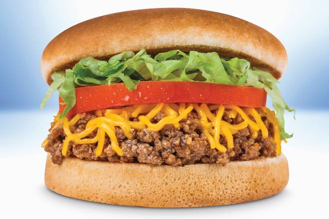 Order Taco Burger food online from Baker Drive-Thru store, San Bernardino on bringmethat.com