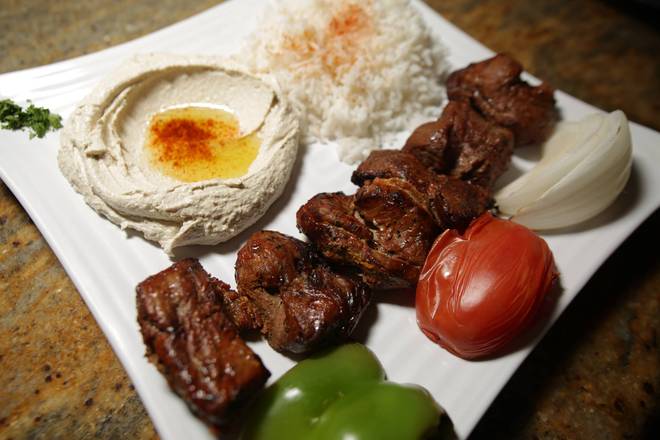 Order Beef Kabob food online from Cafe Layal store, HOUSTON on bringmethat.com