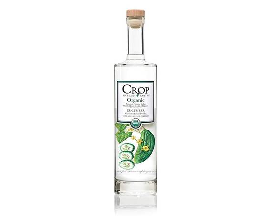 Order Crop Organic Cucumber Vodka 750ml food online from Rocky Liquor store, Claremont on bringmethat.com