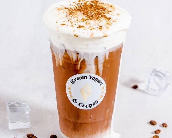 Order Chocolate Latte Cream Cheese food online from Icream Yogurt & Crepes store, Falls Church on bringmethat.com