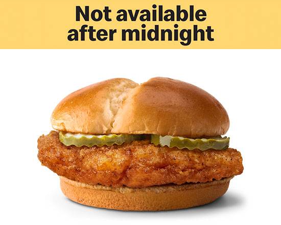 Order Crispy Chicken Sandwich  food online from Mcdonald's store, Fridley on bringmethat.com