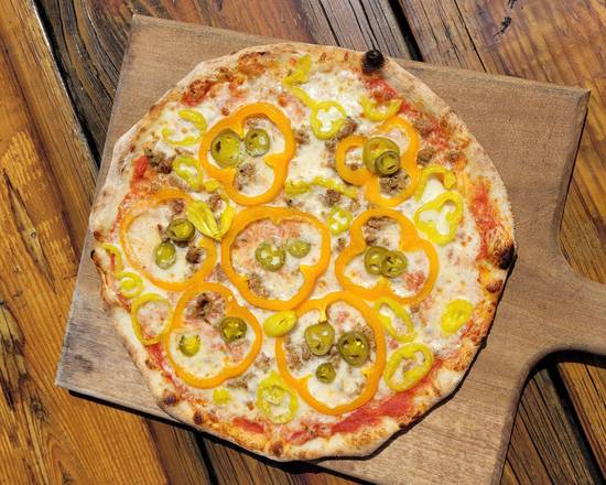 Order Spicy pizza food online from The Pasta Box store, Miami on bringmethat.com