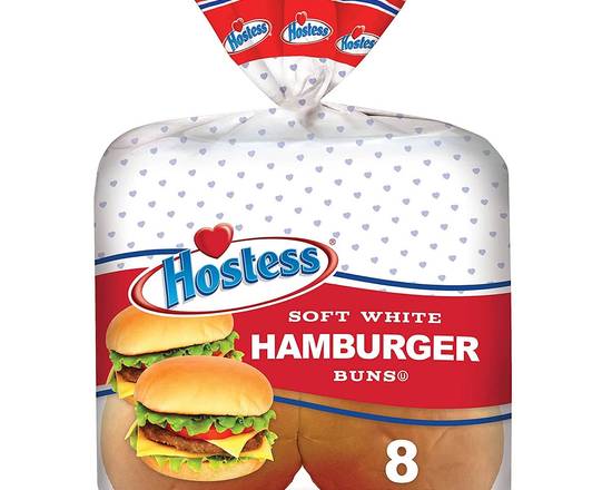 Order Hostess Hamburger Buns (12 oz) food online from Trumbull Super Stop store, Trumbull on bringmethat.com