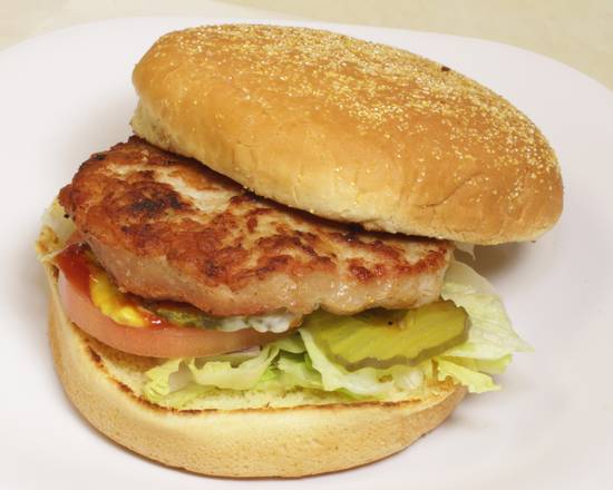 Order Turkey Burger Combo Meal food online from Koko's Mediterranean Grille store, Chicago on bringmethat.com
