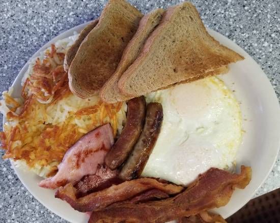 Order #2 Eggs Any Style food online from Fleetwood diner store, Ann Arbor on bringmethat.com