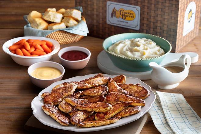 Order Grilled Chicken Tenderloins Family Meal Basket food online from Cracker Barrel Old Country Store store, Somerset on bringmethat.com