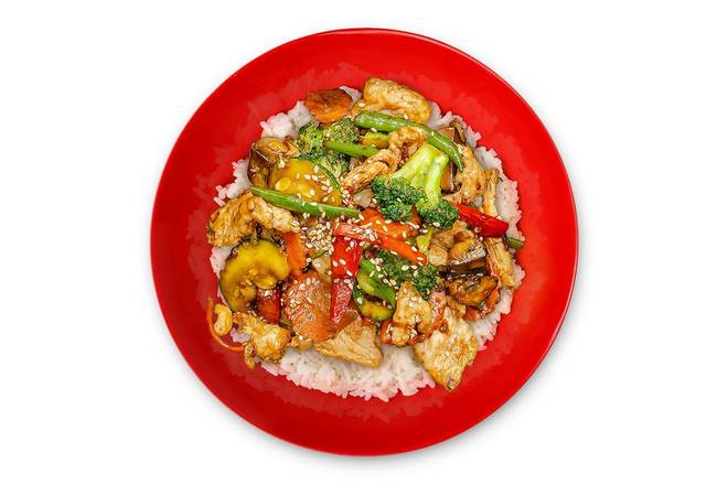 Order Sesame Stir Fry Rice Bowl food online from Bento Asian Kitchen + Sushi - Southside store, Jacksonville on bringmethat.com