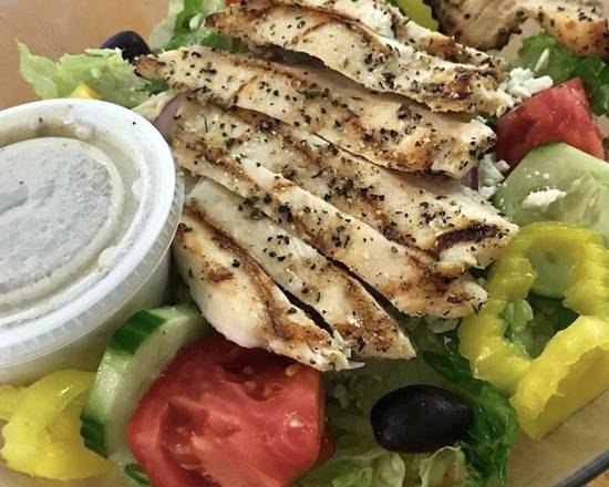 Order Mediterranean Chicken food online from Zachary's Restaurant store, Cape Canaveral on bringmethat.com