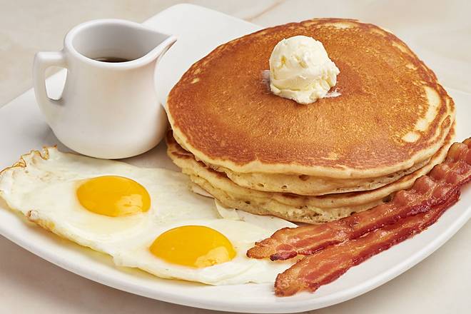 Order Buttermilk Pancakes & Eggs  food online from Silver diner - tysons corner, va store, McLean on bringmethat.com