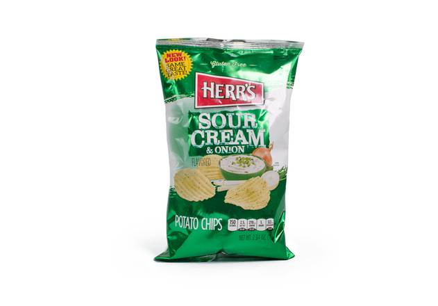 Order Herr's Sour Cream and Onion Chips 2.75oz food online from Wawa store, Downingtown on bringmethat.com