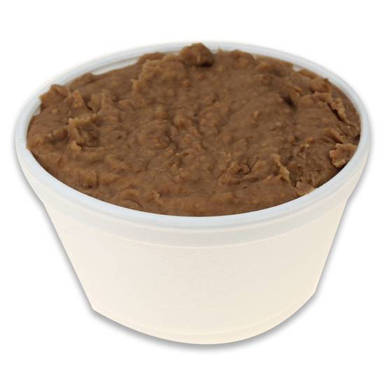 Order Refried Beans (1/2 Pint) food online from Viva Burrito Co. store, Lakewood on bringmethat.com