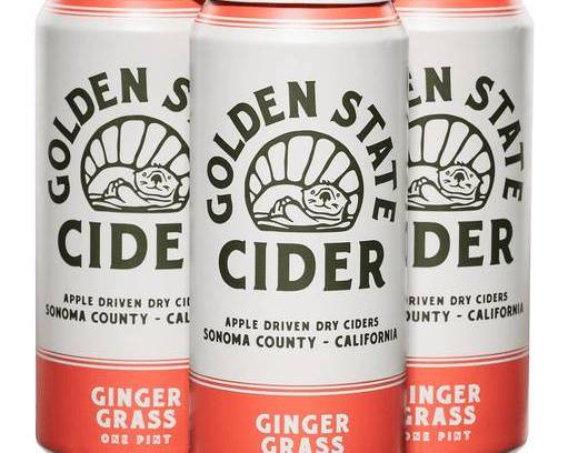 Order Golden State Cider Ginger Grass 4pk-16oz (6.1% ABV) food online from Silver Liquor Market store, Los Angeles on bringmethat.com