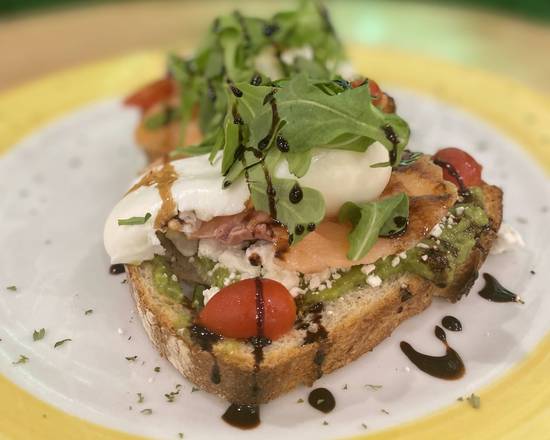 Order Tartine D'avocat Au Saumon food online from Bonjour store, Miami on bringmethat.com