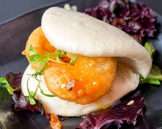 Order Crispy Shrimp Bun food online from Sushiato store, Miami on bringmethat.com