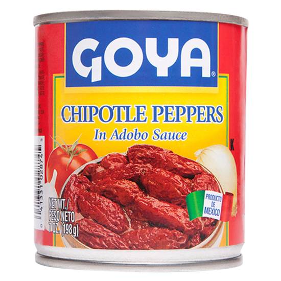 Order Goya Chipotle Peppers in Adobo Sauce 7oz food online from Everyday Needs by Gopuff store, Tampa on bringmethat.com