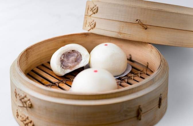 Order Sweet Taro Bun (2 each) food online from Din Tai Fung store, Seattle on bringmethat.com