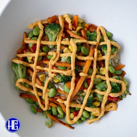 Order Grilled Veggie Bowl food online from The Hungry Greek store, Tampa on bringmethat.com